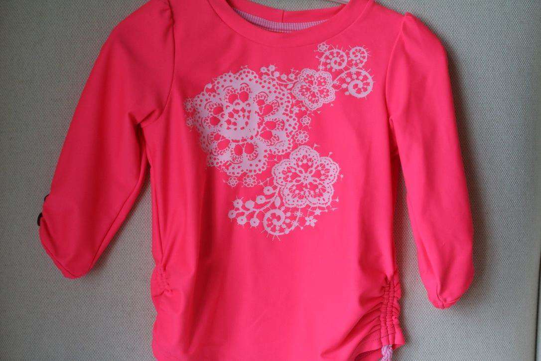 SUNUVA BABY GIRLS PROTECTIVE SWIM TOP 1-2 YEARS - Image 3