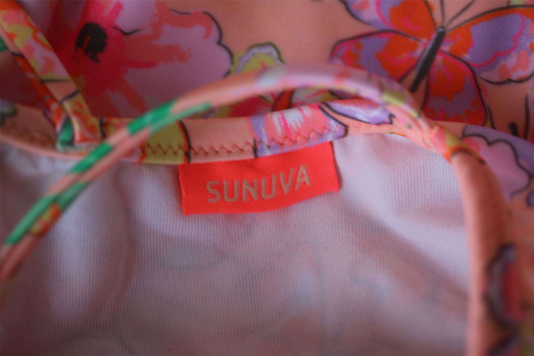 SUNUVA GIRLS ORANGE BUTTERFLY SWIMSUIT 3-4 YEARS - Image 3