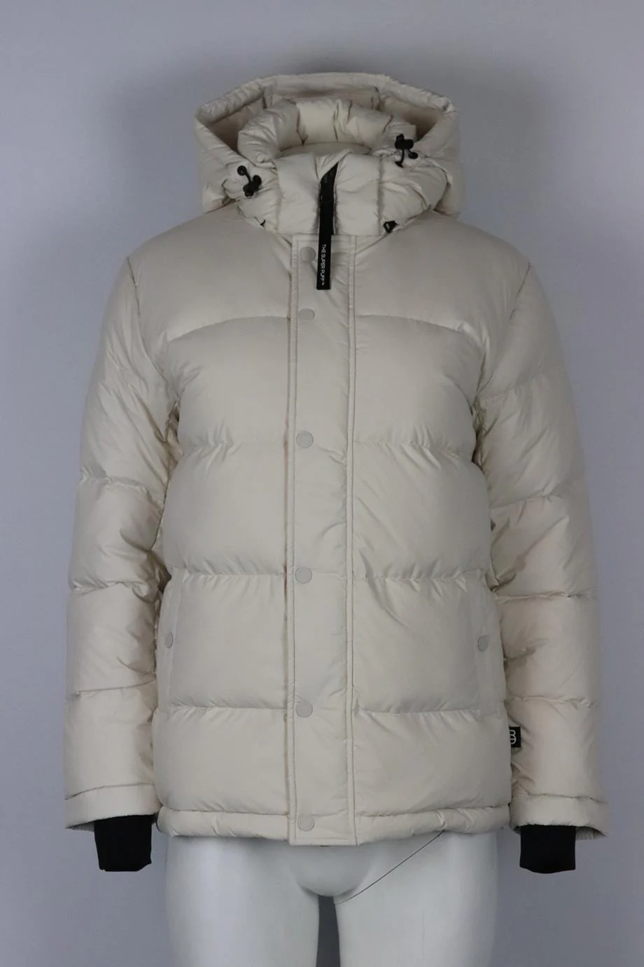 SUPER WORLD HOODED QUILTED SHELL DOWN JACKET XSMALL - Image 2