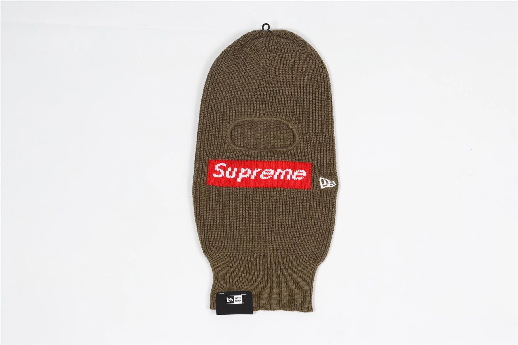 SUPREME + NEW ERA GREEN KNIT BALACLAVA ONE SIZE - Image 2