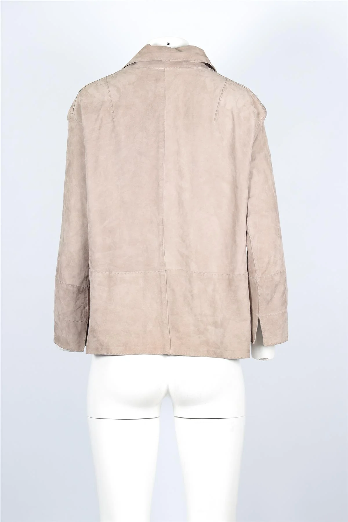 Sylvie Schimmel Grey Suede Jacket FR 42 UK 14 - Image 4