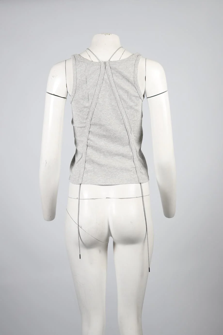 T BY ALEXANDER WANG COTTON TOP XSMALL - Image 4