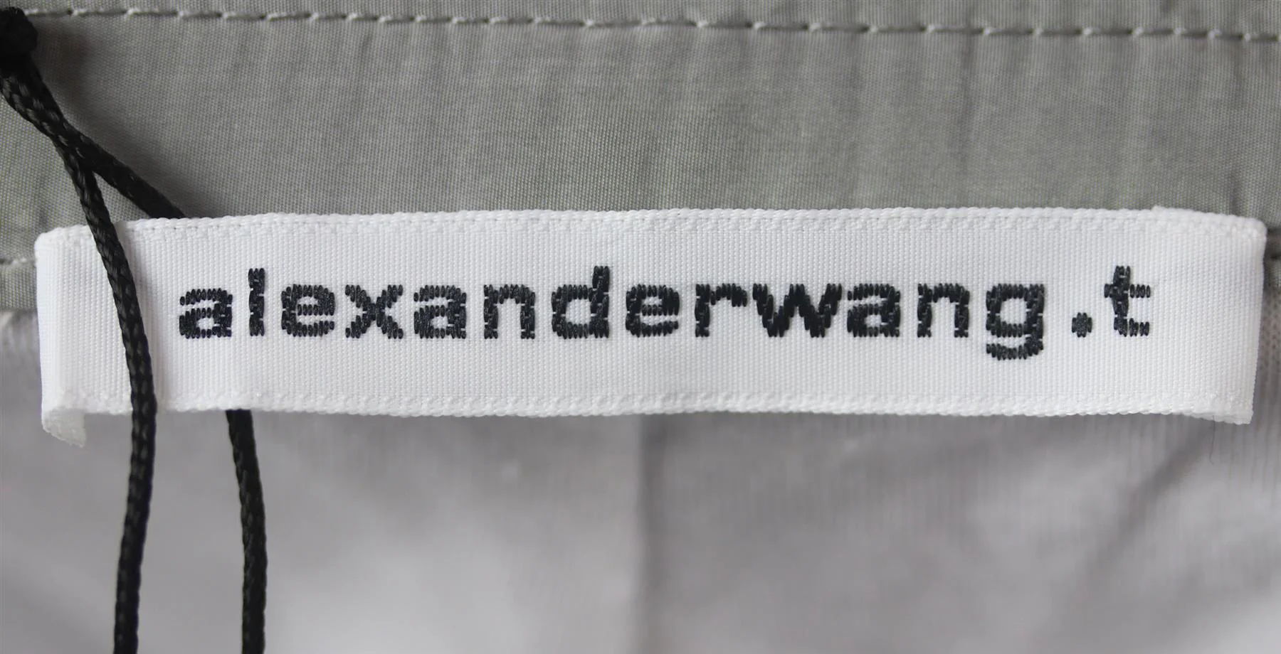 T BY ALEXANDER WANG STRIPED SHELL TRACK PANTS XSMALL - Image 6