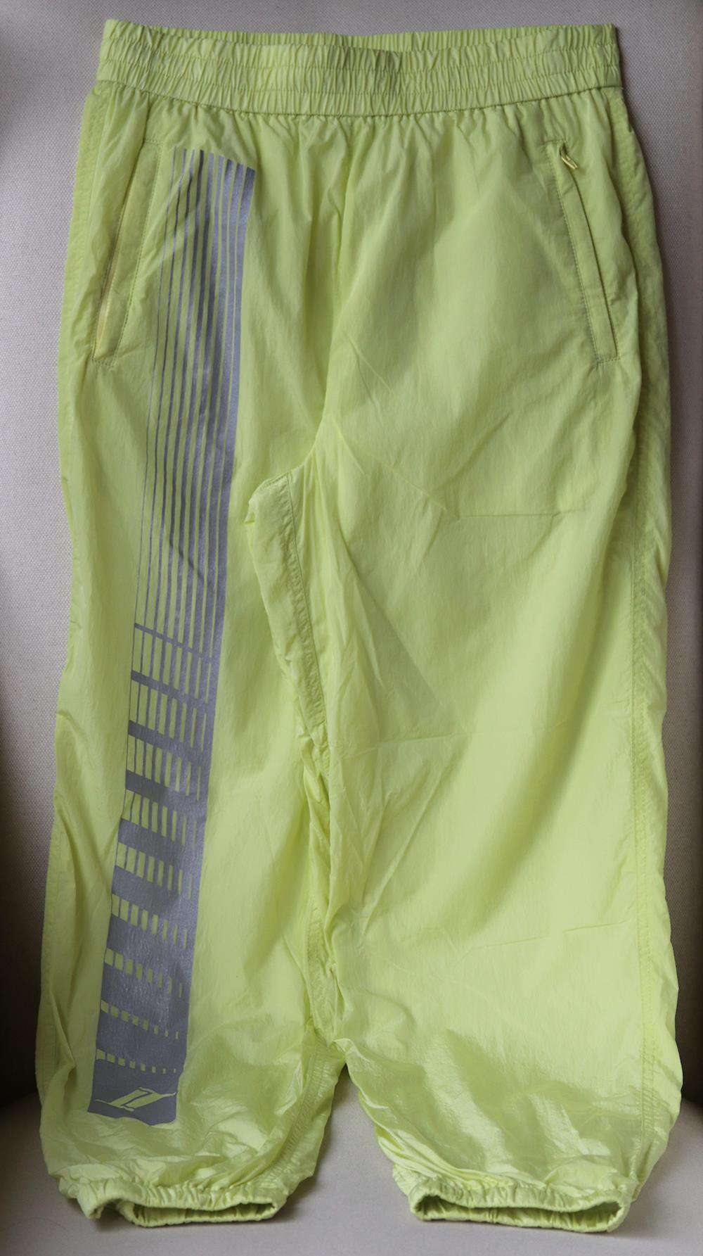 T BY ALEXANDER WANG STRIPED SHELL TRACK PANTS XSMALL - Image 2
