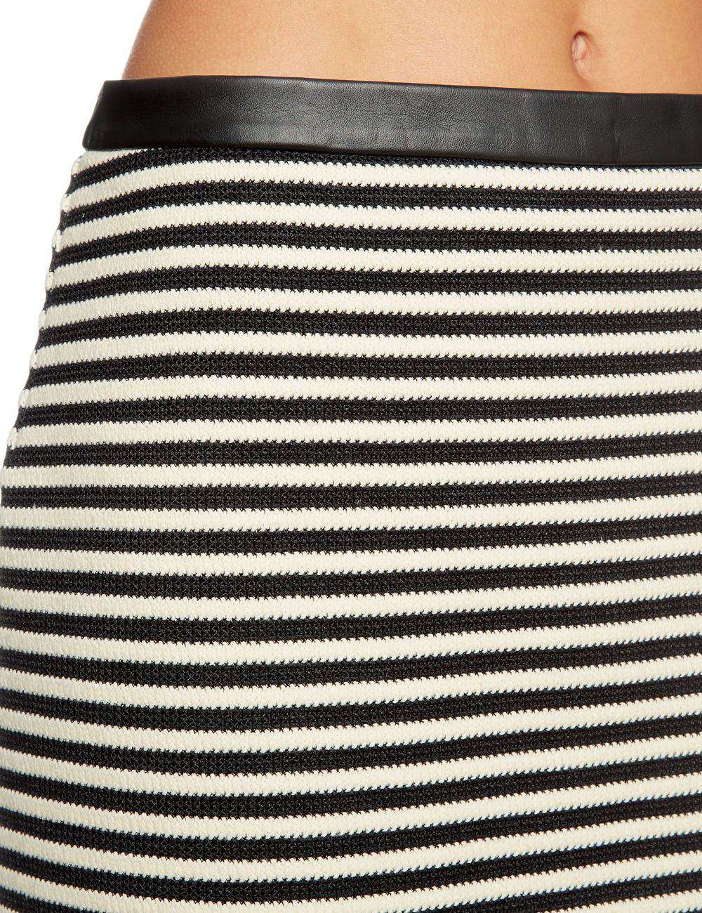 T BY ALEXANDER WANG TWISTED STRIPE SKIRT US 2 UK 6 - Image 9