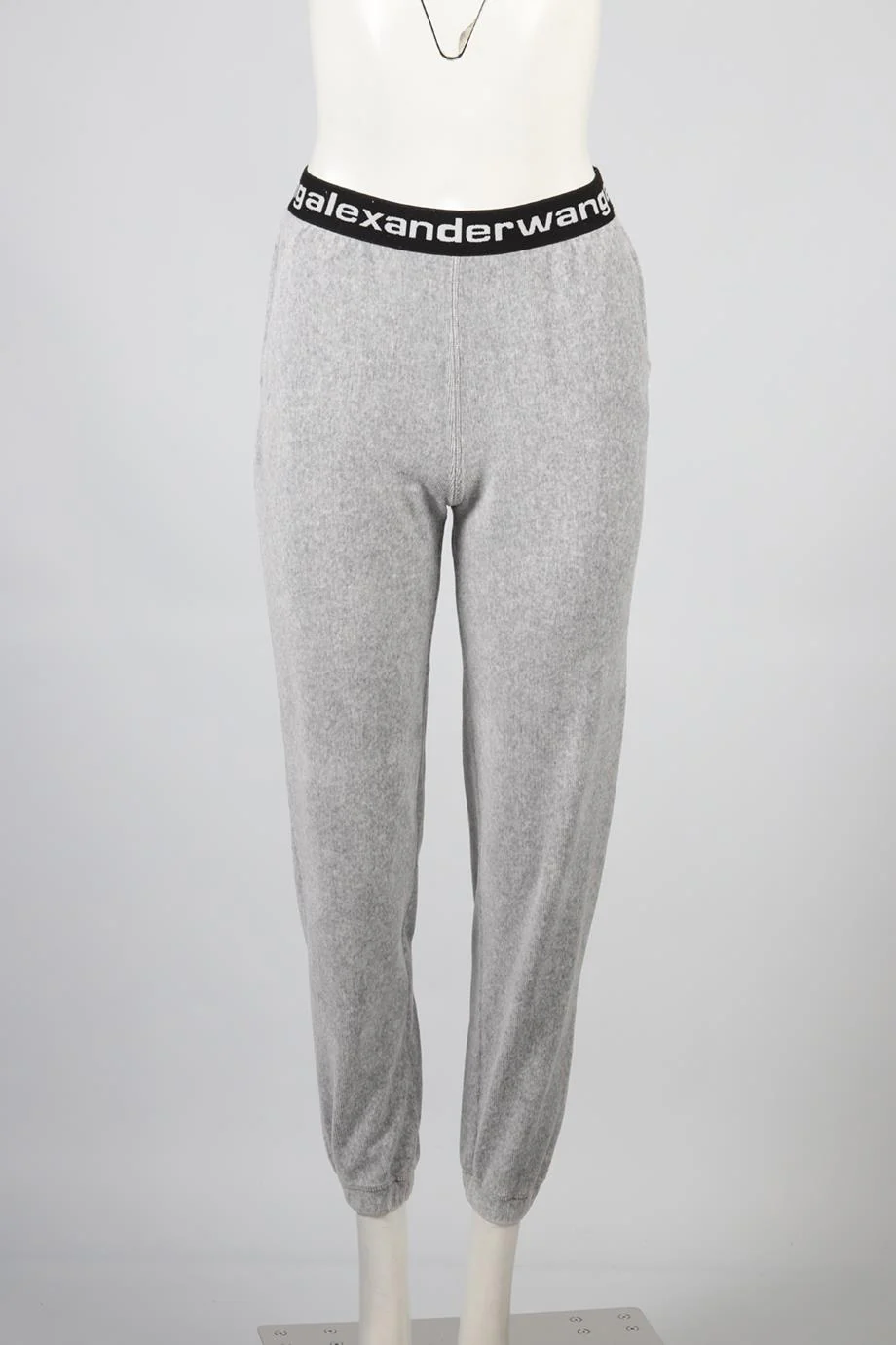 T BY ALEXANDER WANG VELVET TRACK PANTS SMALL - Image 2