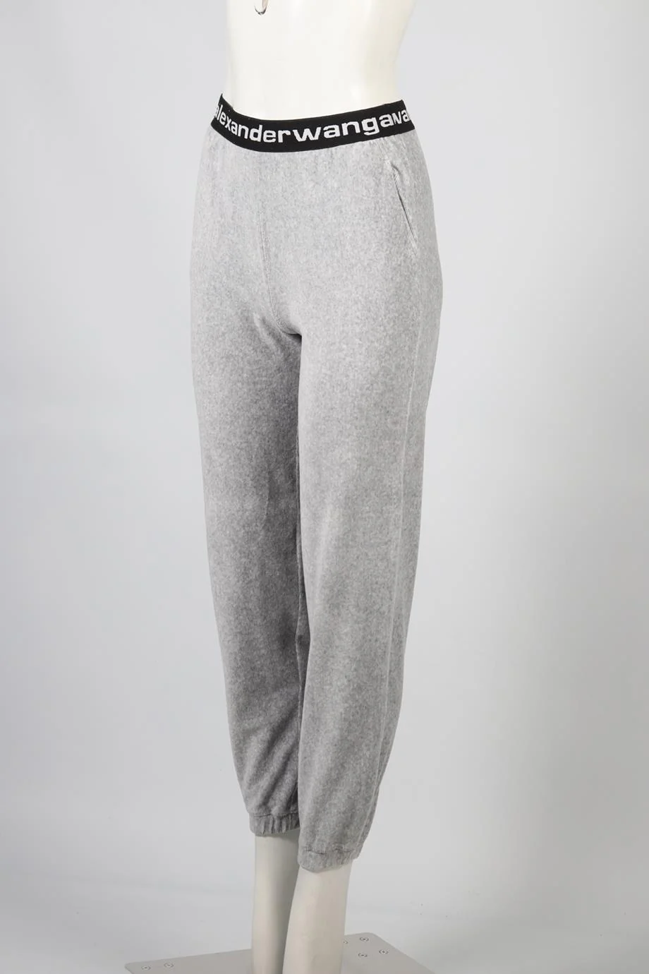 T BY ALEXANDER WANG VELVET TRACK PANTS SMALL - Image 3