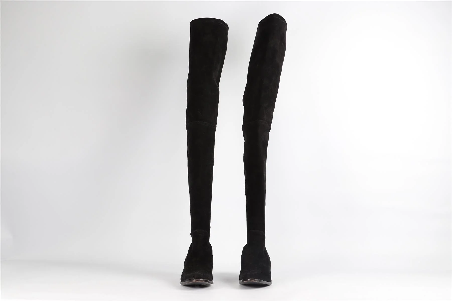 TAMARA MELLON BLACK SUEDE OVER THE KNEE BOOTS EU 39 UK 6 US 9 - Image 3