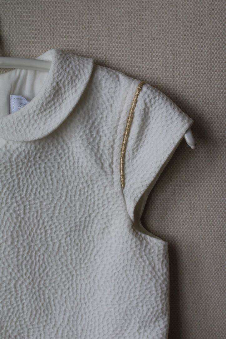 TARTINE ET CHOCOLAT BABY GIRLS IVORY DRESS 4 YEARS - Image 6