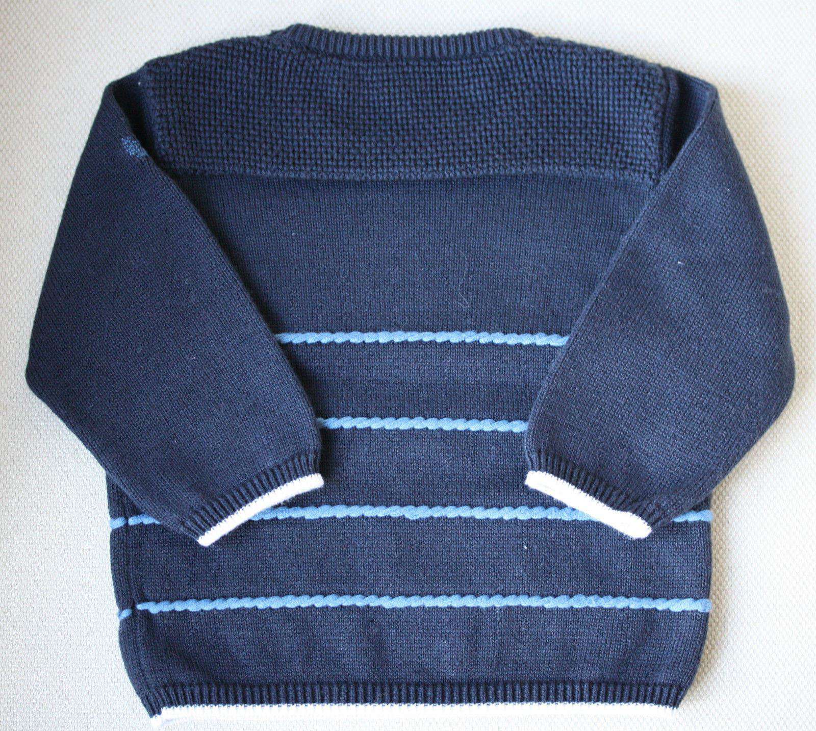 TARTINE ET CHOCOLAT BABY NAVY SWEATER 3 MONTHS - Image 8
