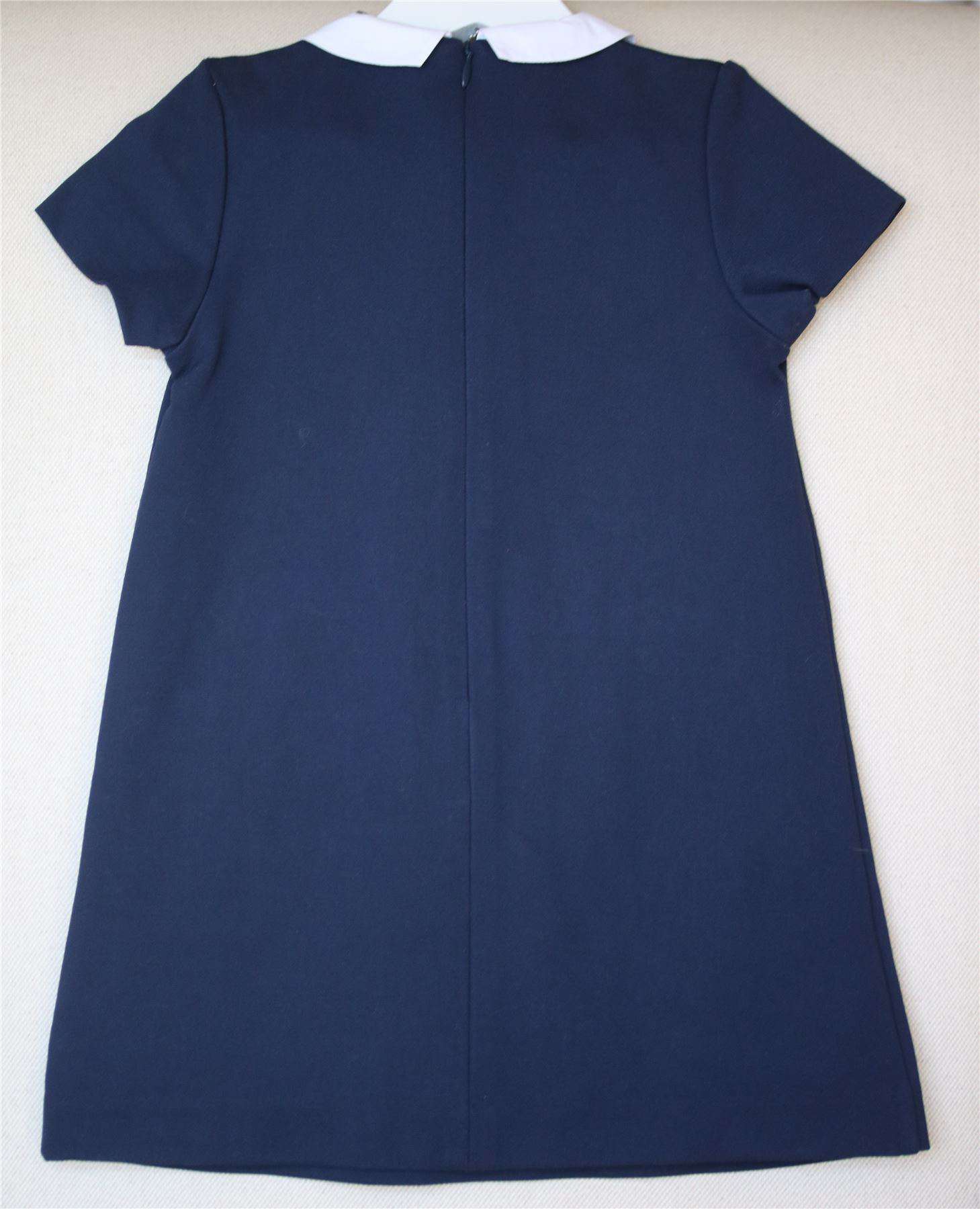 TARTINE ET CHOCOLAT GIRLS NAVY BLUE DRESS 4 YEARS - Image 3