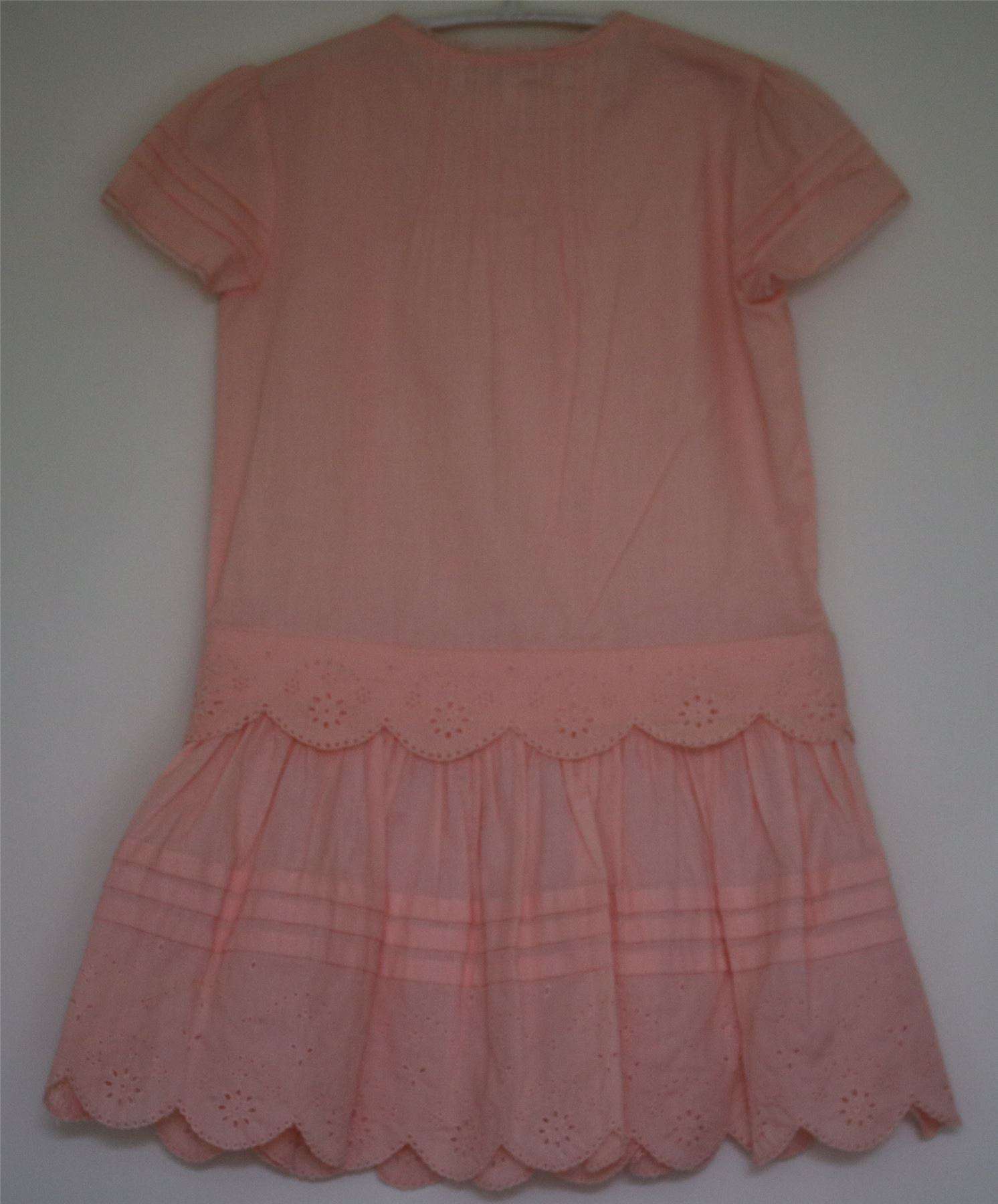 TARTINE ET CHOCOLAT GIRLS ORANGE COTTON DRESS 4 YEARS - Image 2