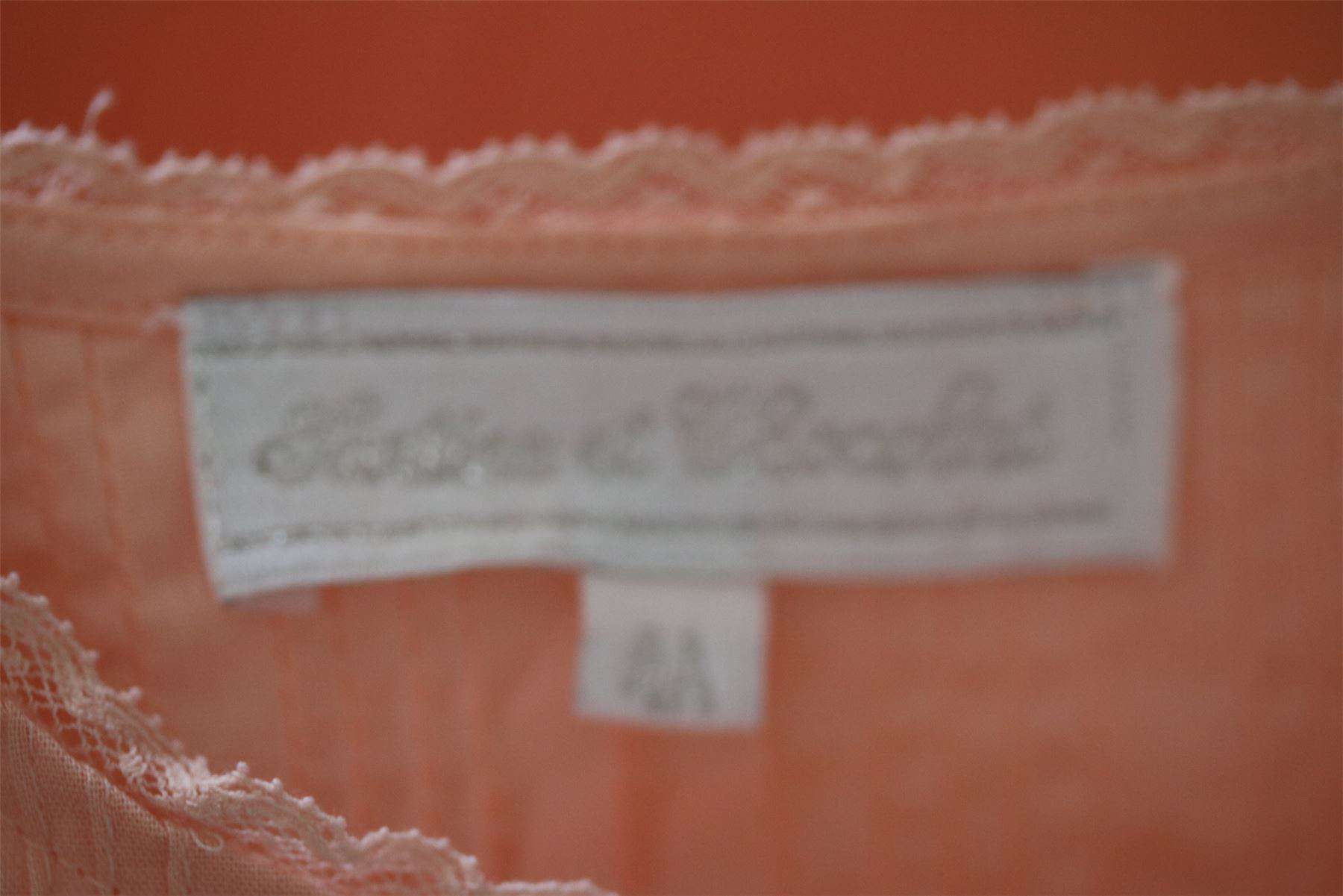 TARTINE ET CHOCOLAT GIRLS ORANGE COTTON DRESS 4 YEARS - Image 3