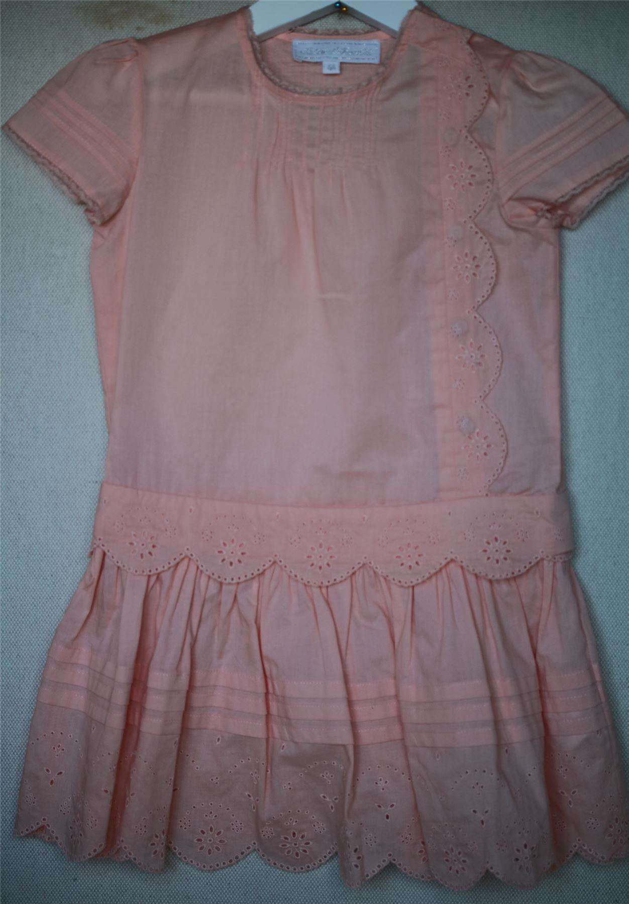 TARTINE ET CHOCOLAT GIRLS ORANGE DRESS 4 YEARS