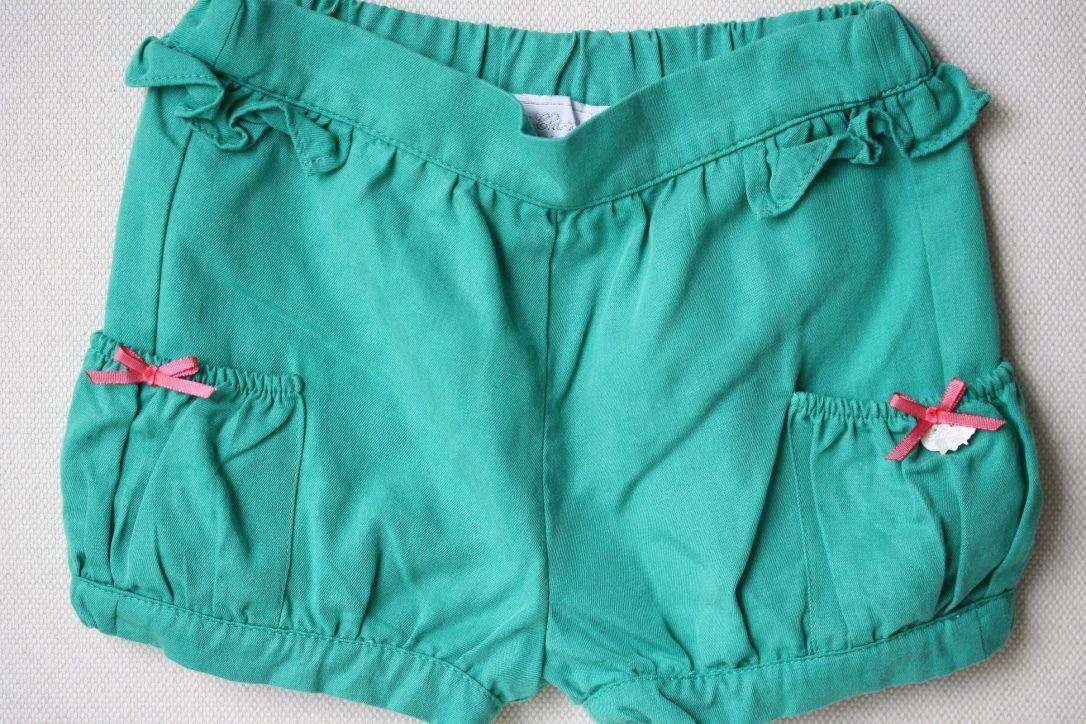 TARTINE ET CHOCOLAT KIDS BABY GREEN SHORTS 3 YEARS - Image 2