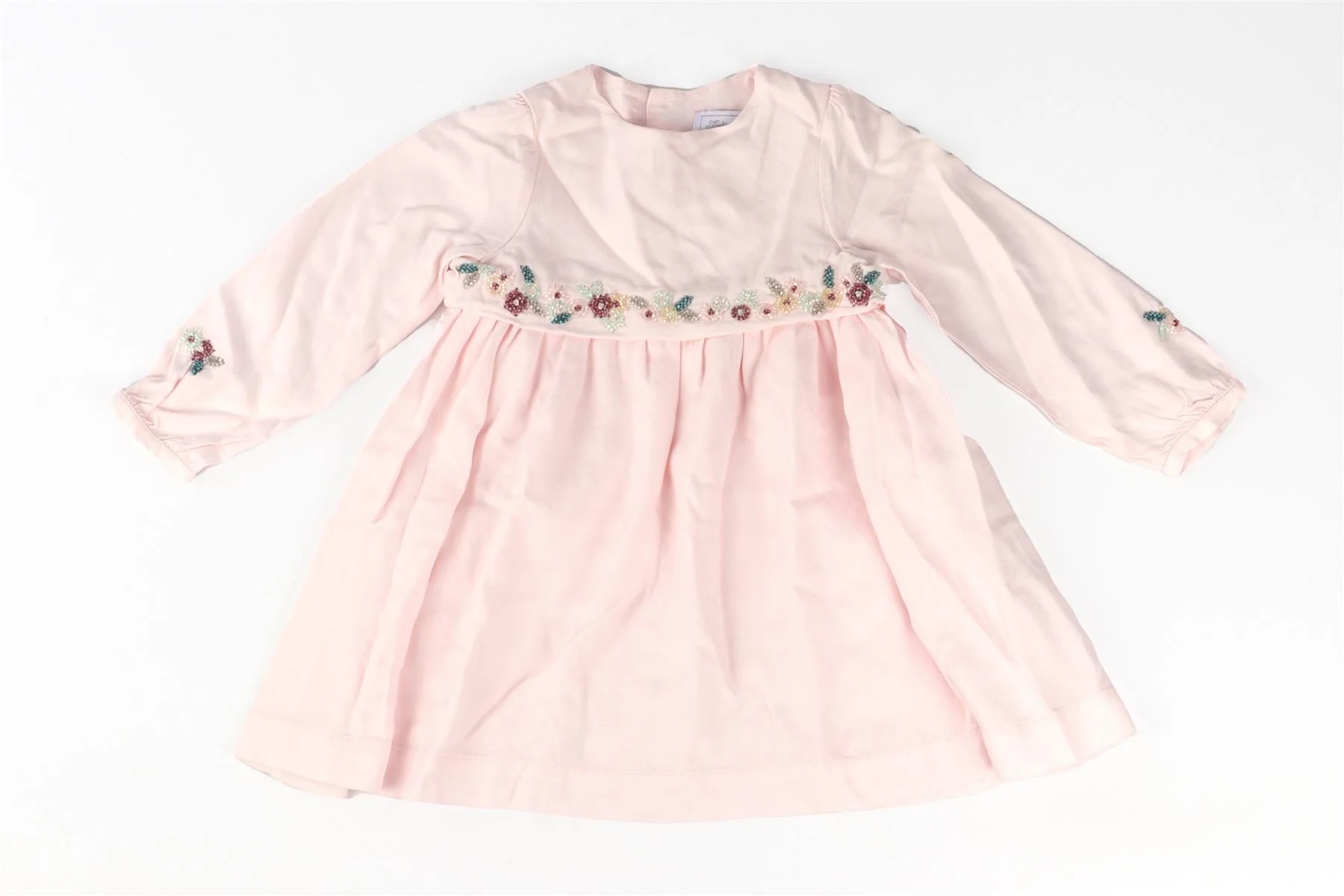 TARTINE ET CHOCOLAT PINK BABY GIRLS DRESS 18 MONTHS - Image 2