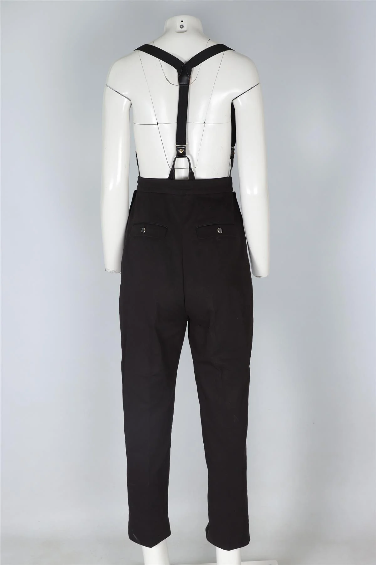 TEMPERLEY LONDON BLACK STRAIGHT LEG PANTS UK 10 - Image 4