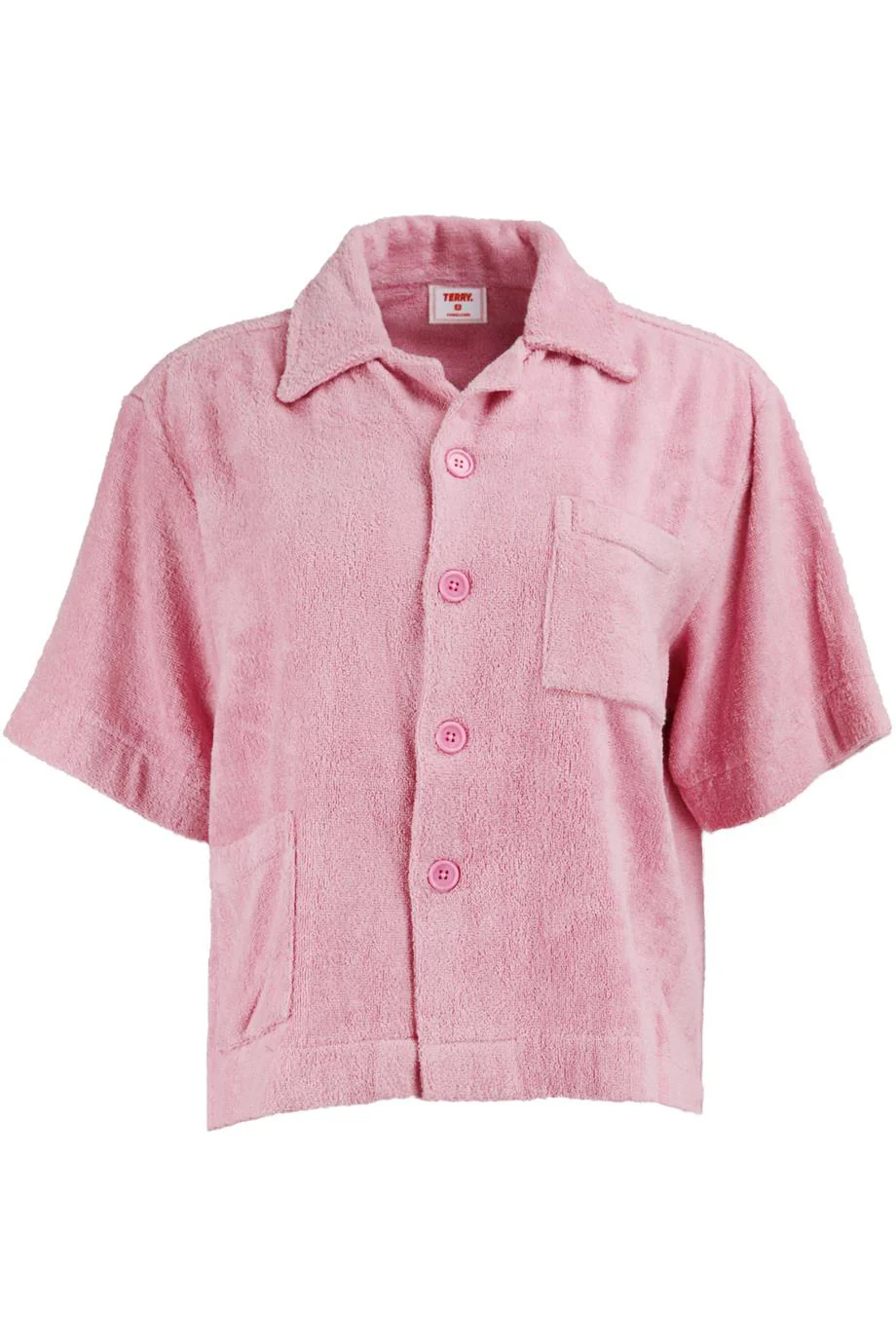 TERRY COTTON TERRY SHIRT SMALL
