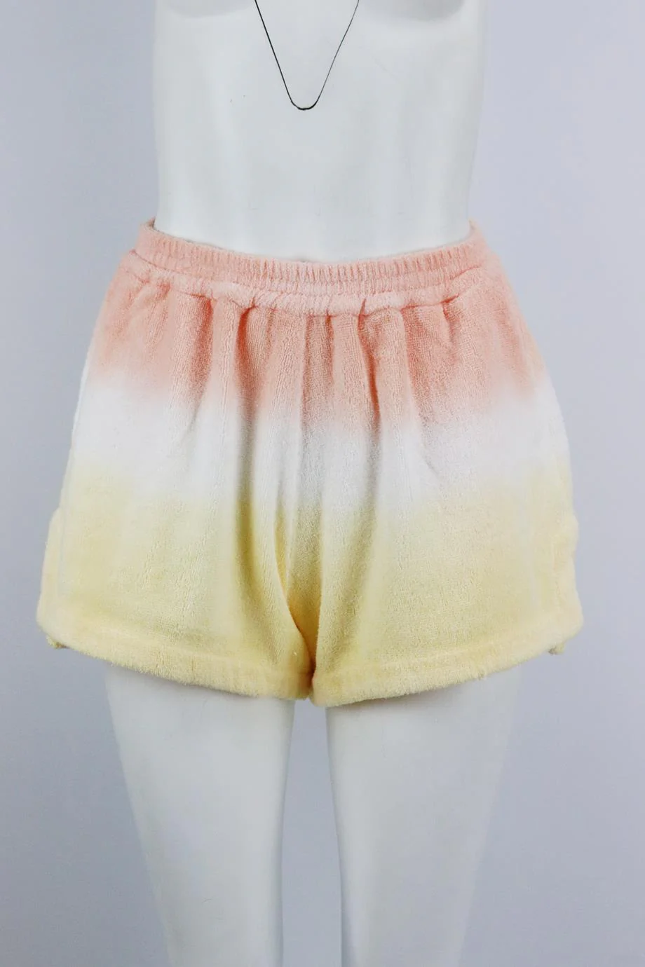 TERRY OMBRÉ COTTON TERRY SHORTS SMALL - Image 2