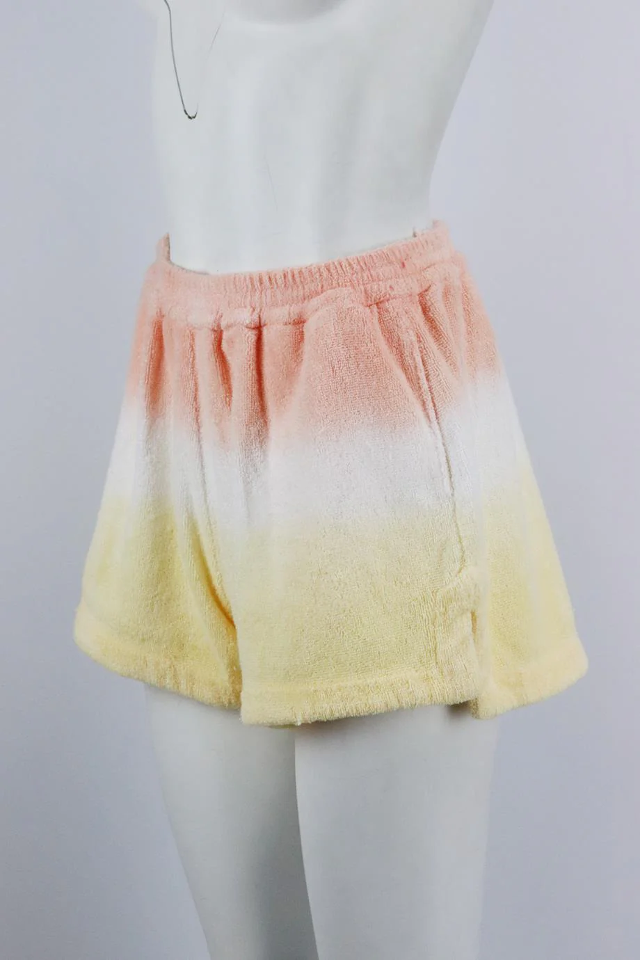 TERRY OMBRÉ COTTON TERRY SHORTS SMALL - Image 3