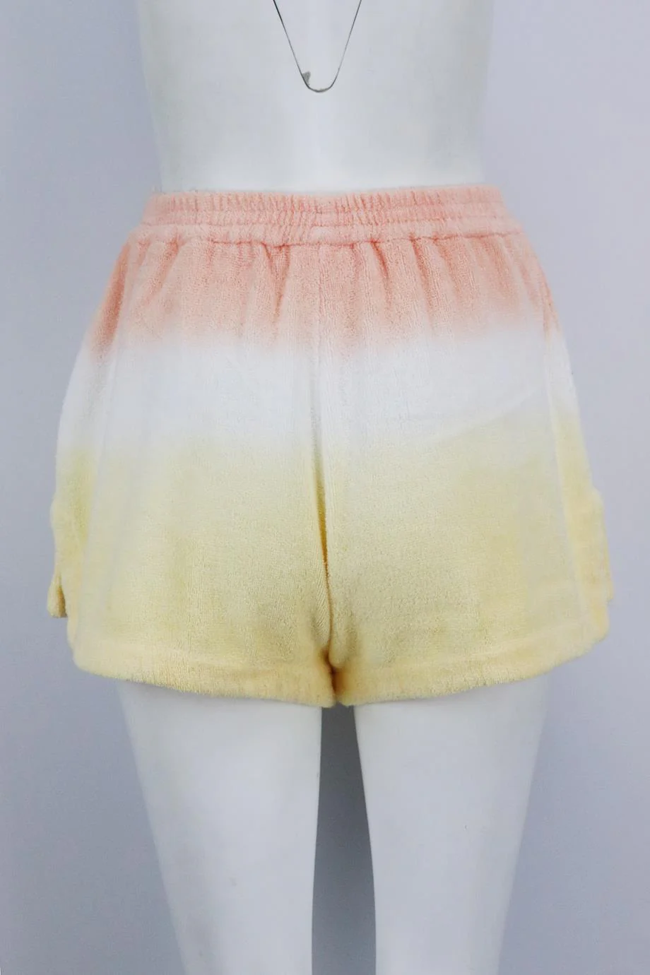 TERRY OMBRÉ COTTON TERRY SHORTS SMALL - Image 4