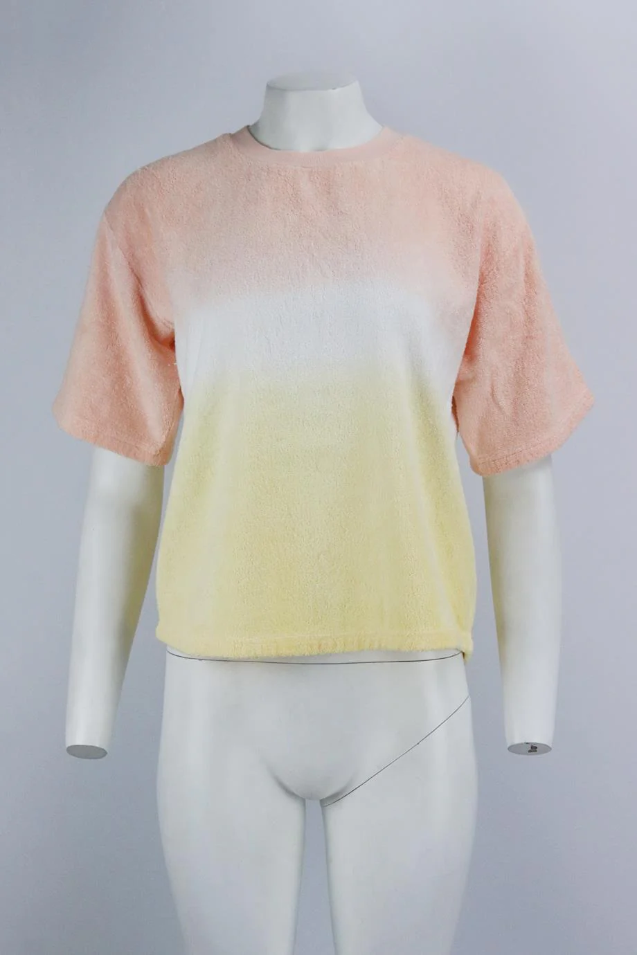 TERRY OMBRÉ COTTON TERRY TOP SMALL - Image 2