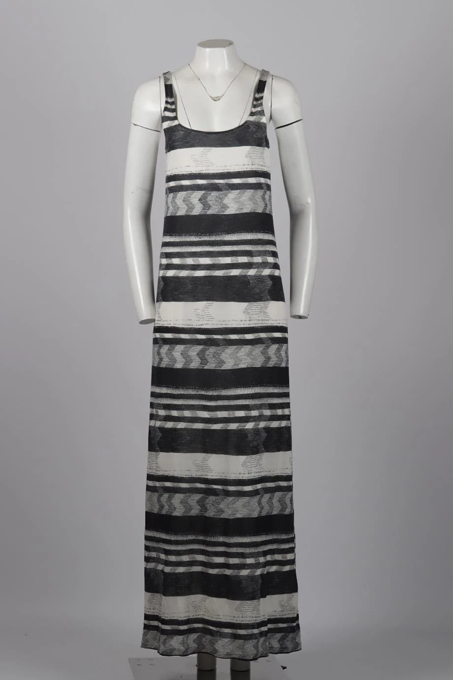 THAKOON PRINTED CASHMERE AND SILK BLEND MAXI DRESS SMALL - Image 2