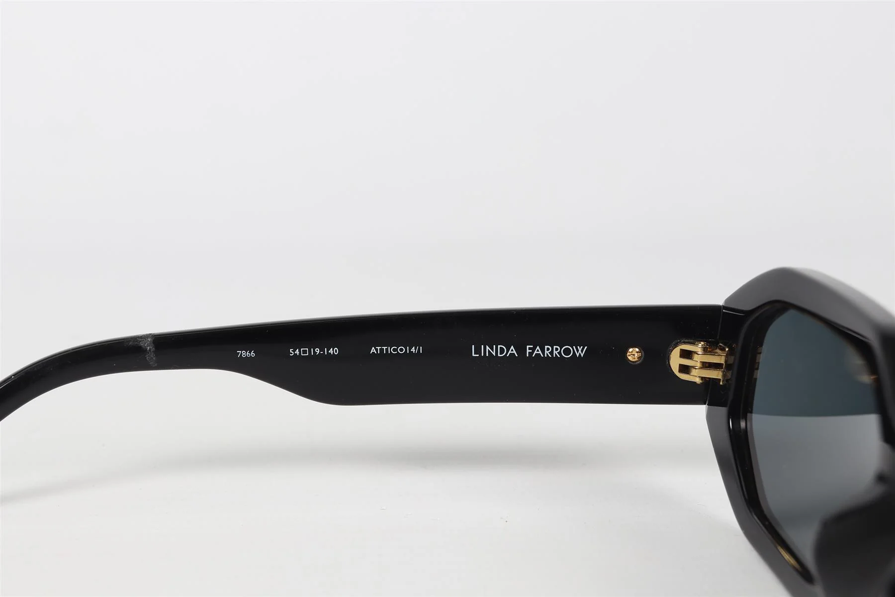THE ATTICO + LINDA FARROW OCTOGONAL FRAME ACETATE SUNGLASSES - Image 6