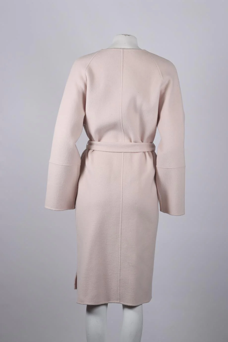 THE COAT CO BELTED CASHMERE AND WOOL BLEND COAT SMALL - Image 4