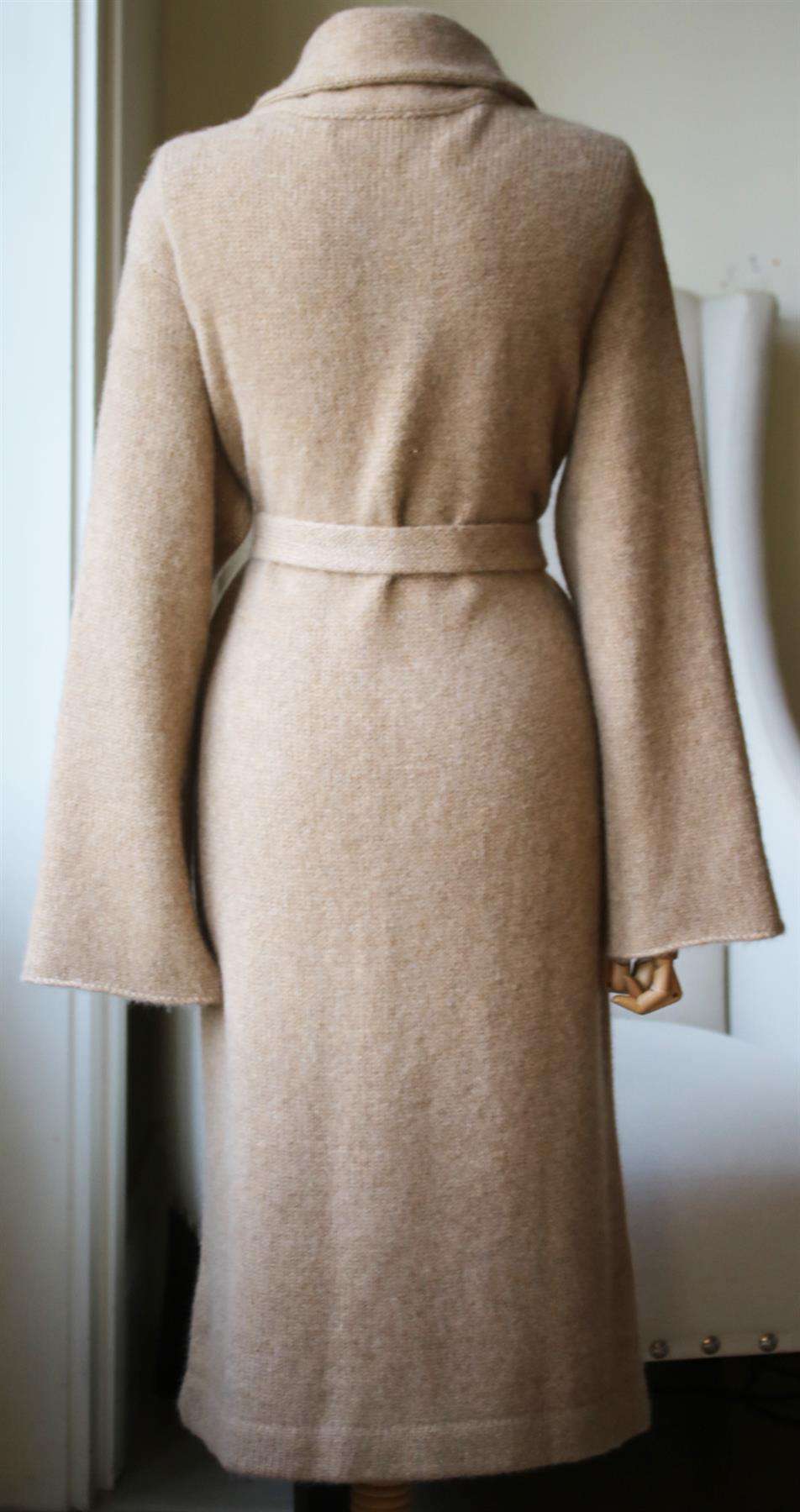 THE ELDER STATESMAN BELTED CASHMERE CARDIGAN LARGE - Image 3
