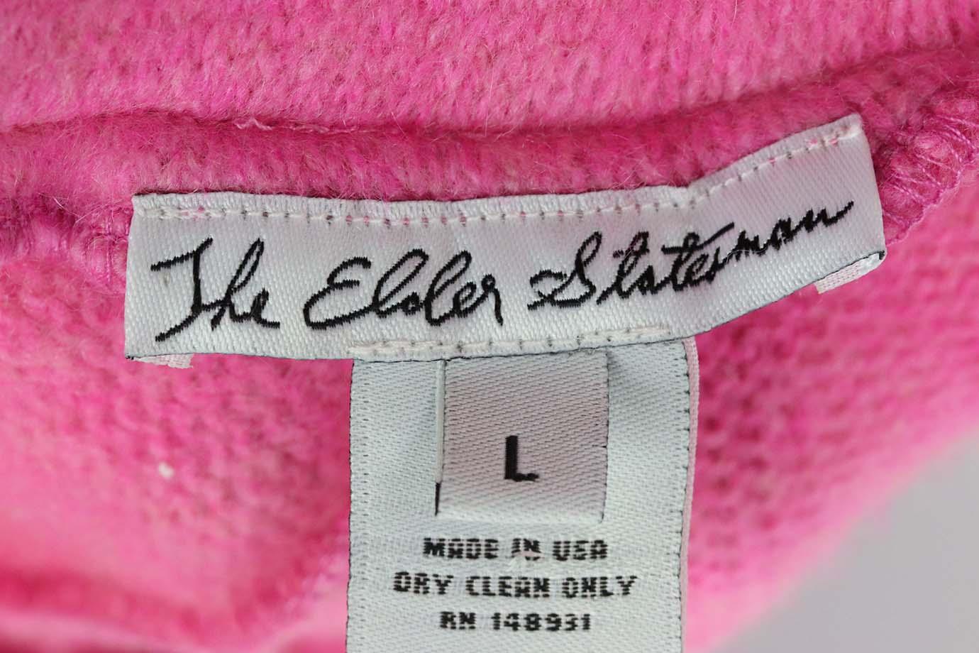 THE ELDER STATESMAN CASHMERE TRACK PANTS LARGE - Image 5
