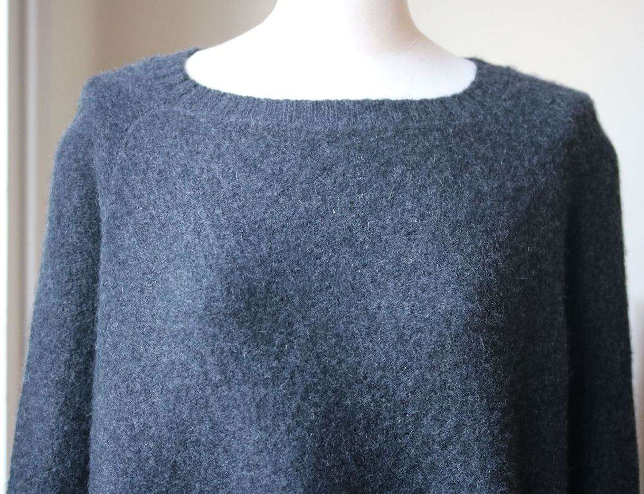 THE ELDER STATESMAN ITSA OVERSIZED CASHMERE SWEATER MEDIUM - Image 3