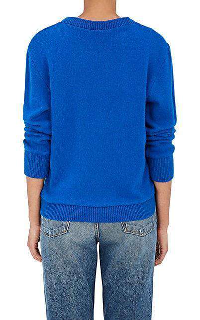 THE ELDER STATESMAN NBA ALL STARS LOGO CASHMERE SWEATER SMALL - Image 2