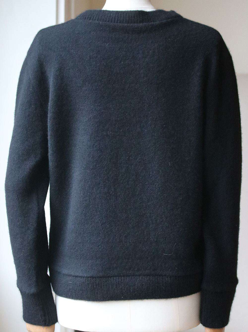 THE ELDER STATESMAN NBA GOLDEN STATE WARRIORS CASHMERE SWEATER SMALL - Image 5