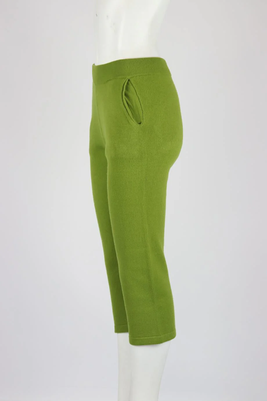 THE ELDER STATESMAN WOOL BLEND STRAIGHT LEG PANTS XSMALL - Image 3