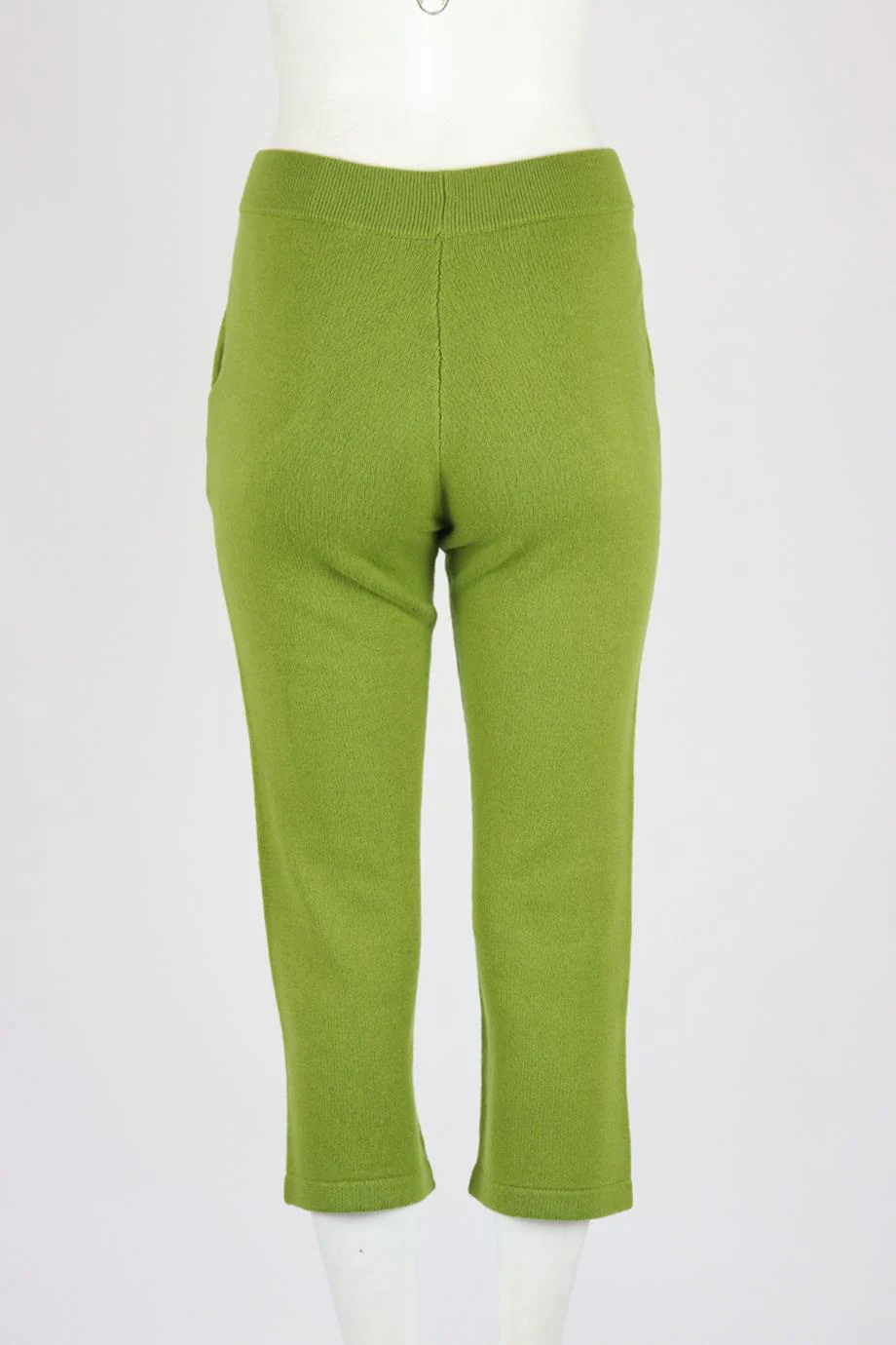 THE ELDER STATESMAN WOOL BLEND STRAIGHT LEG PANTS XSMALL - Image 4
