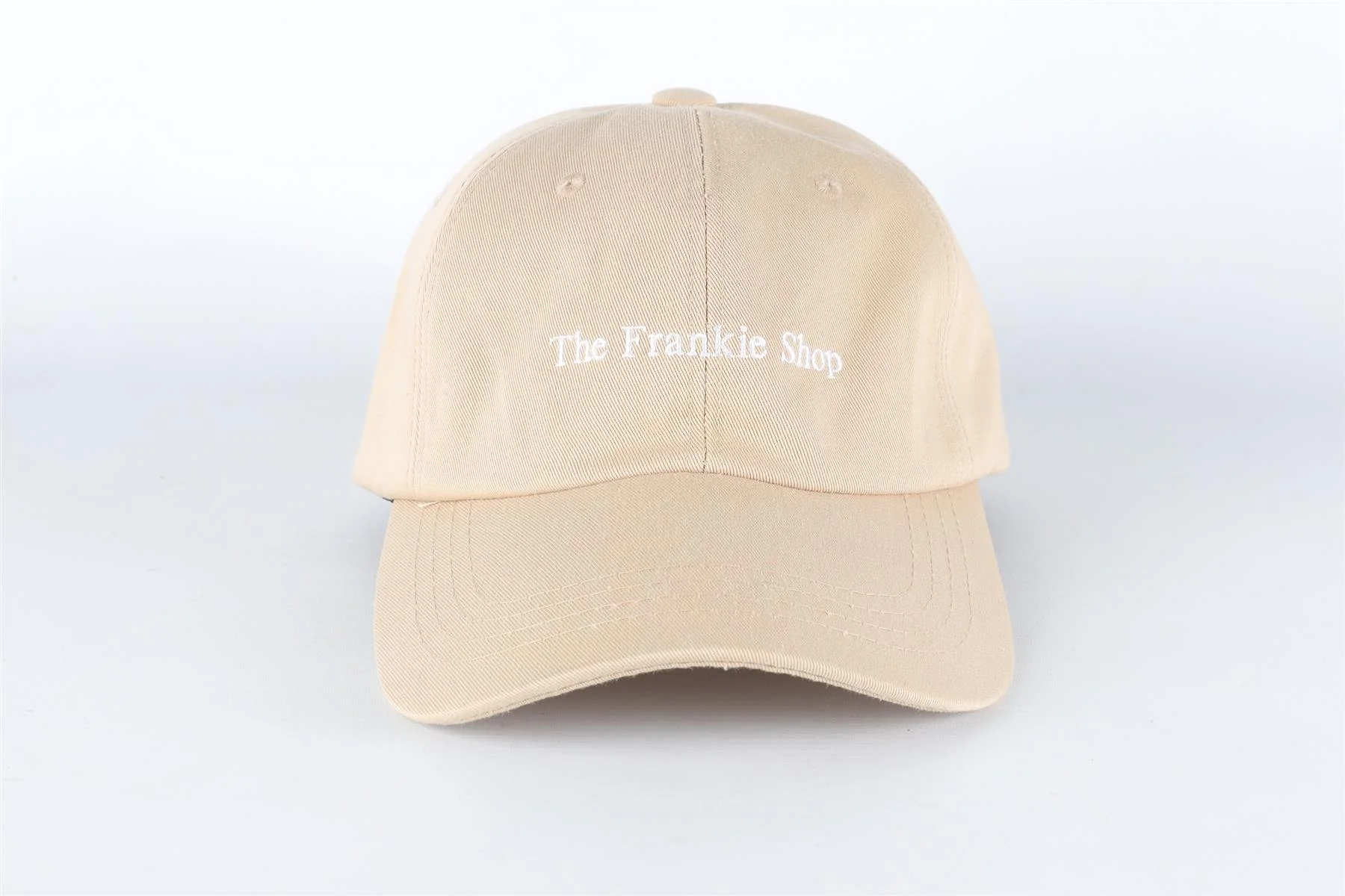 THE FRANKIE SHOP BEIGE COTTON BASEBALL CAP ONE SIZE - Image 3