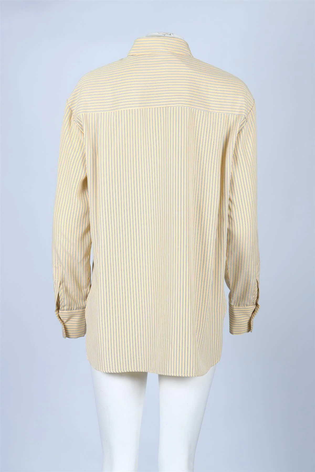 THE FRANKIE SHOP STRIPED COTTON SHIRT SMALL - Image 4