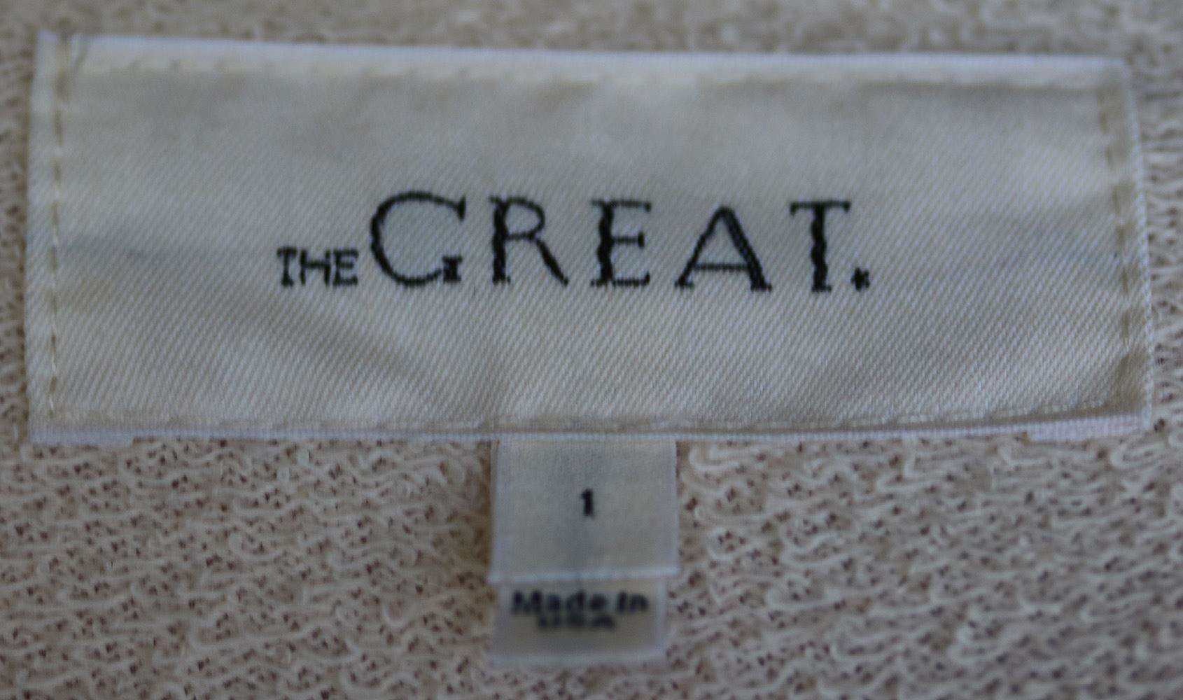 THE GREAT COLLEGE BADGE COTTON SWEATER 1 UK 8 - Image 6