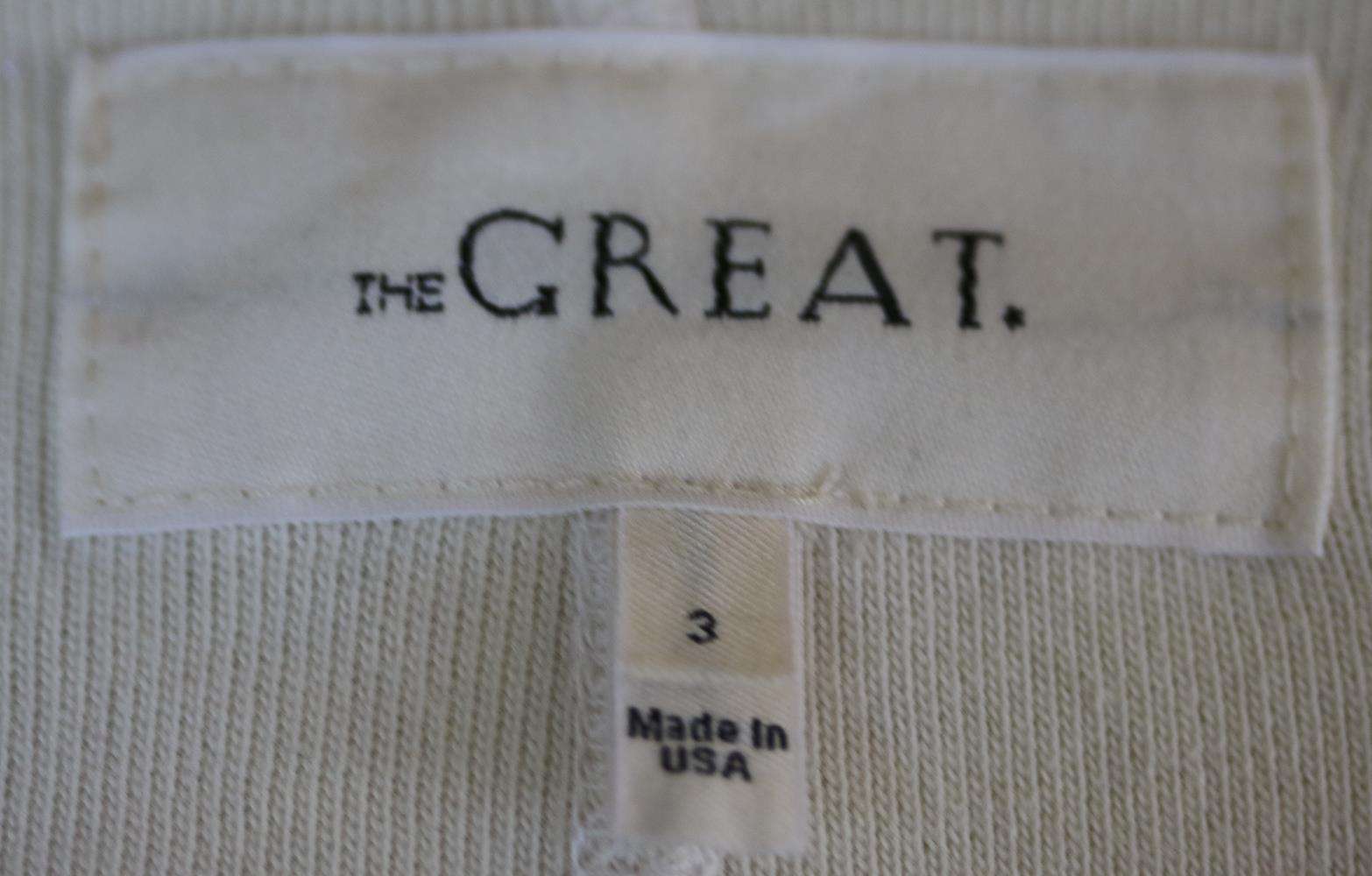 THE GREAT THE WARM UP COTTON SWEATPANTS LARGE - Image 5