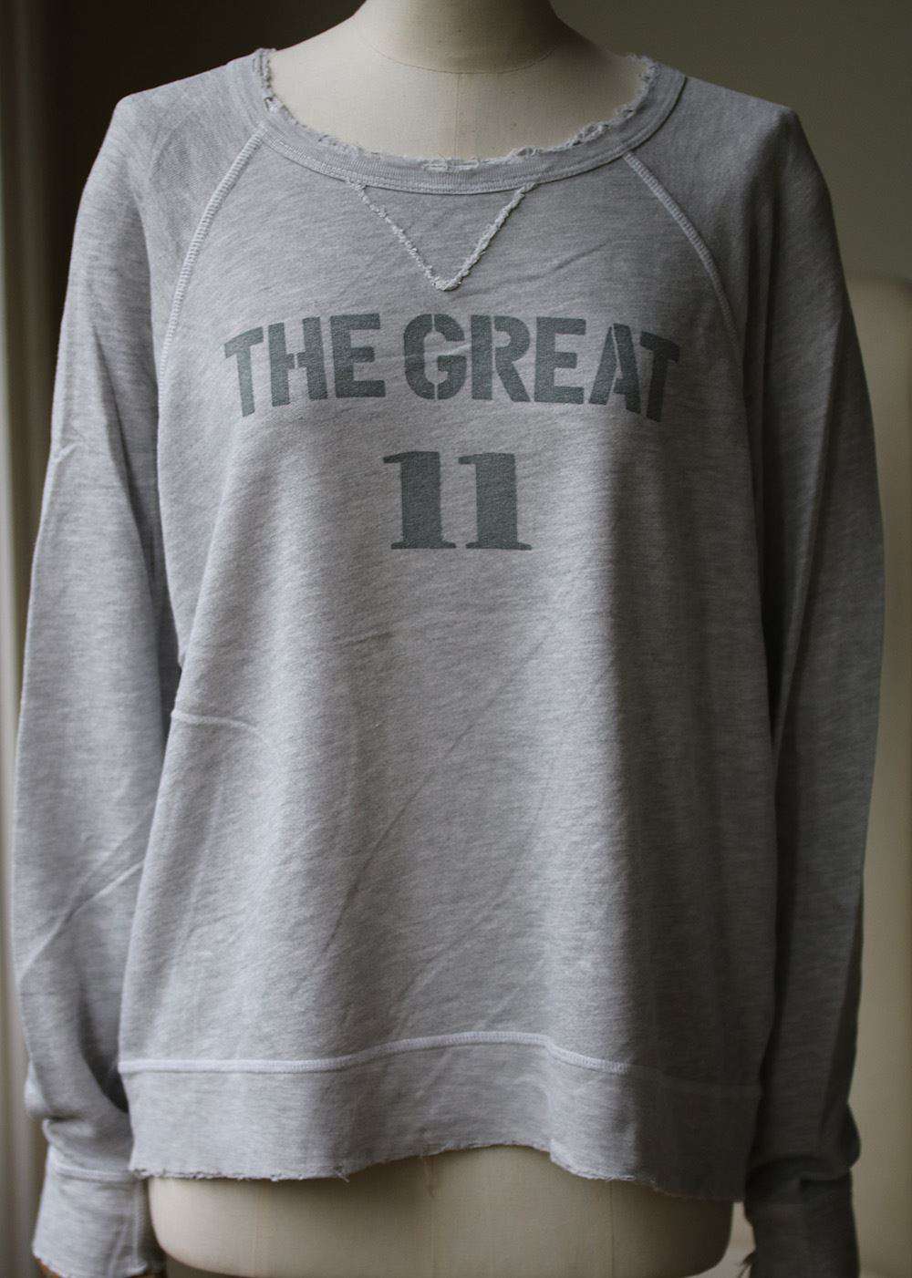 THE GREAT VARSITY COTTON SWEATER 1 UK 8 - Image 3