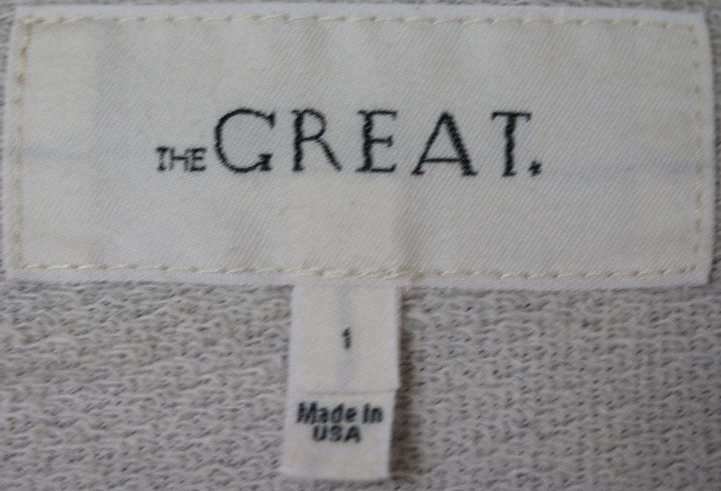 THE GREAT VARSITY COTTON SWEATER 1 UK 8 - Image 6