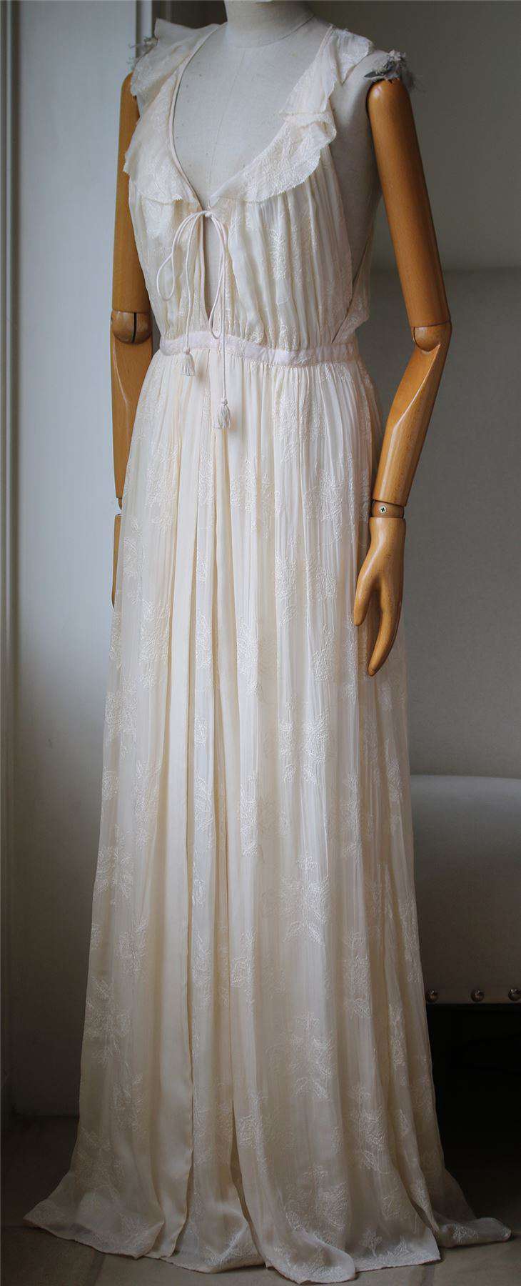 THE JETSET DIARIES LALELI SILK MAXI DRESS MEDIUM - Image 3