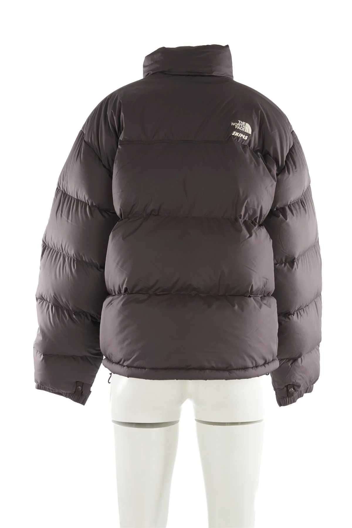 THE NORTH FACE + SKIMS BROWN PADDED SHELL JACKET LARGE - Image 4