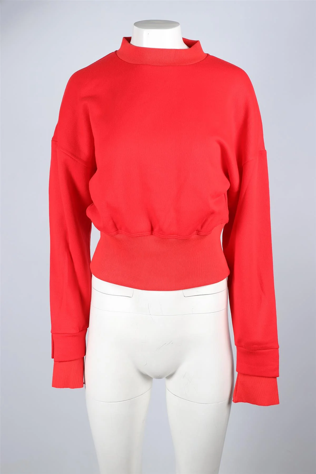 THE RANGE RED COTTON SWEATSHIRT LARGE - Image 2