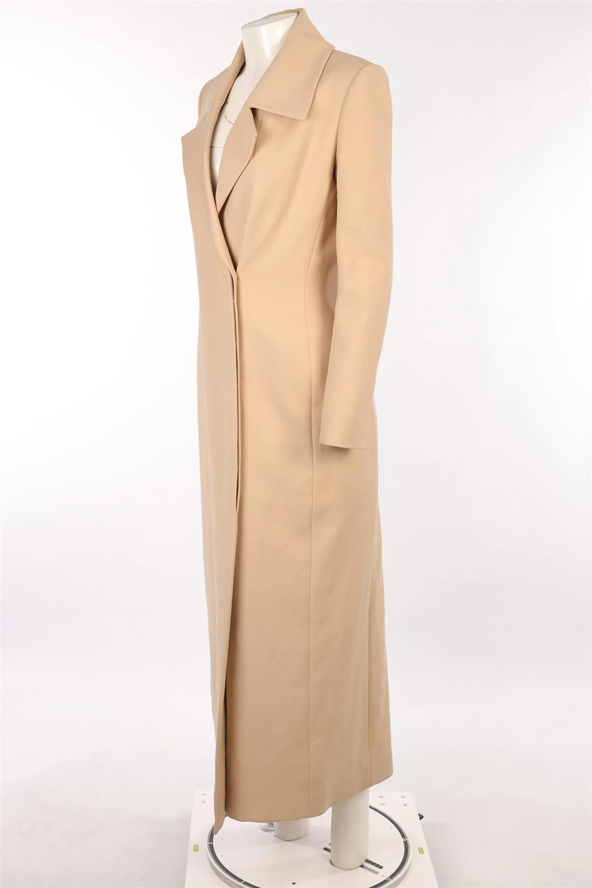THE ROW BEIGE COTTON COAT US 8 UK 12 - Image 3