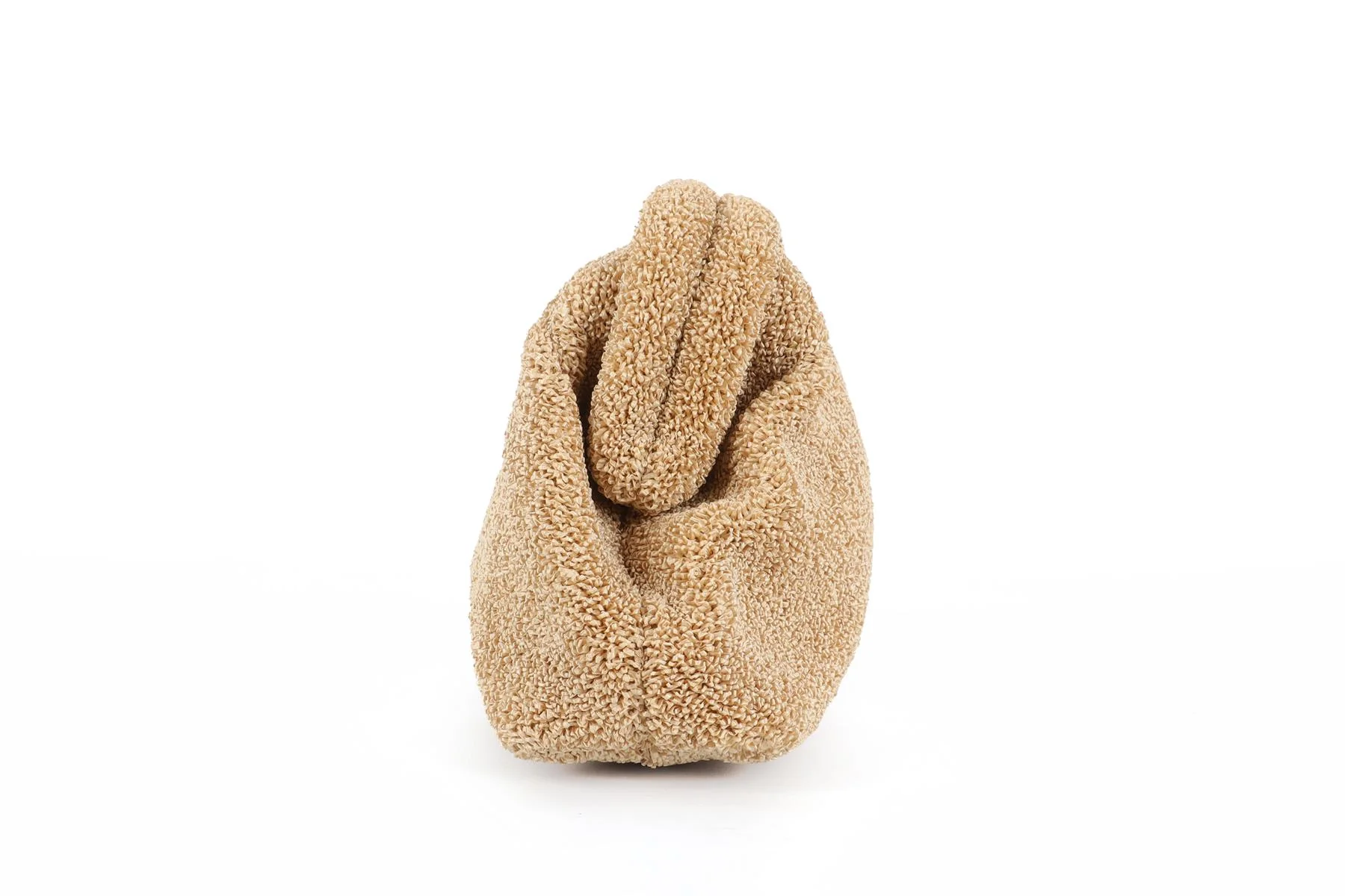 THE ROW BEIGE MIRA RAFFIA CLUTCH - Image 4