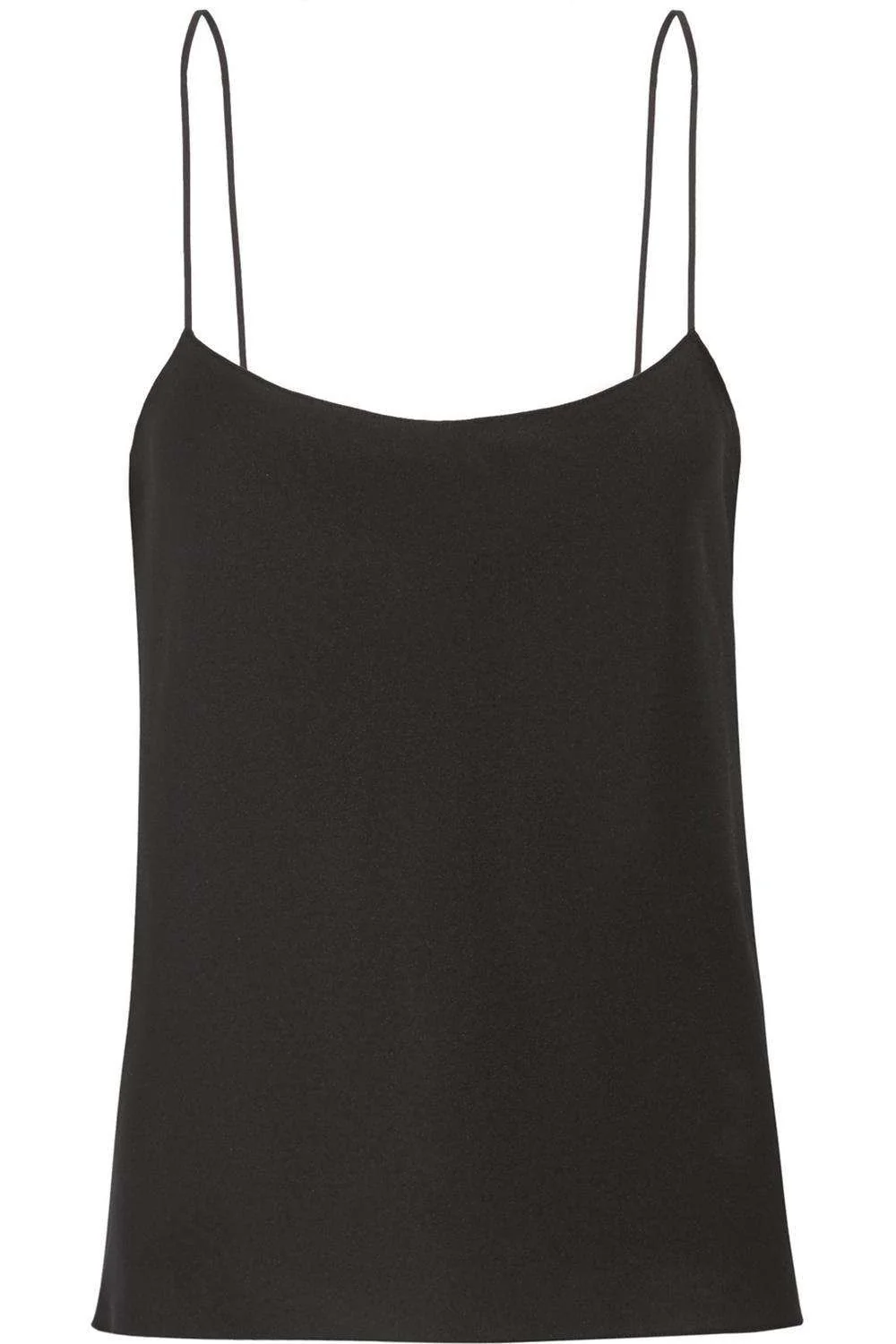THE ROW BIGGINS MATTE SATIN CAMISOLE TOP XSMALL