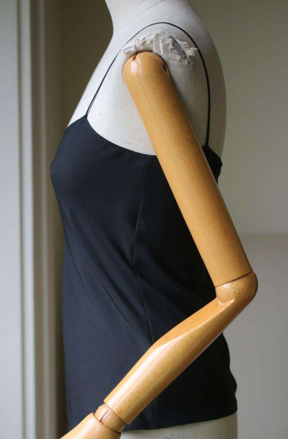 THE ROW BIGGINS MATTE SATIN CAMISOLE TOP XSMALL - Image 3