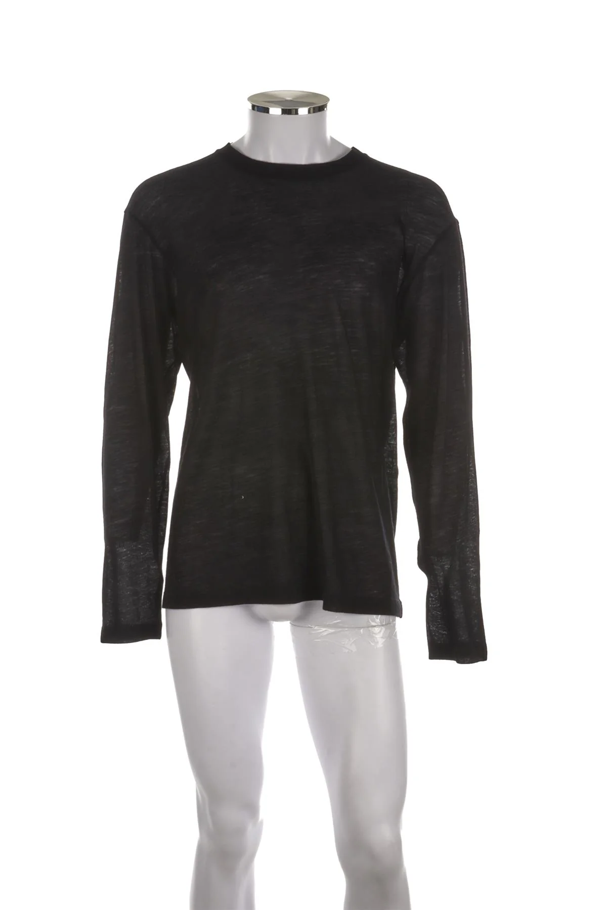 THE ROW BLACK MENS WOOL TOP MEDIUM - Image 2